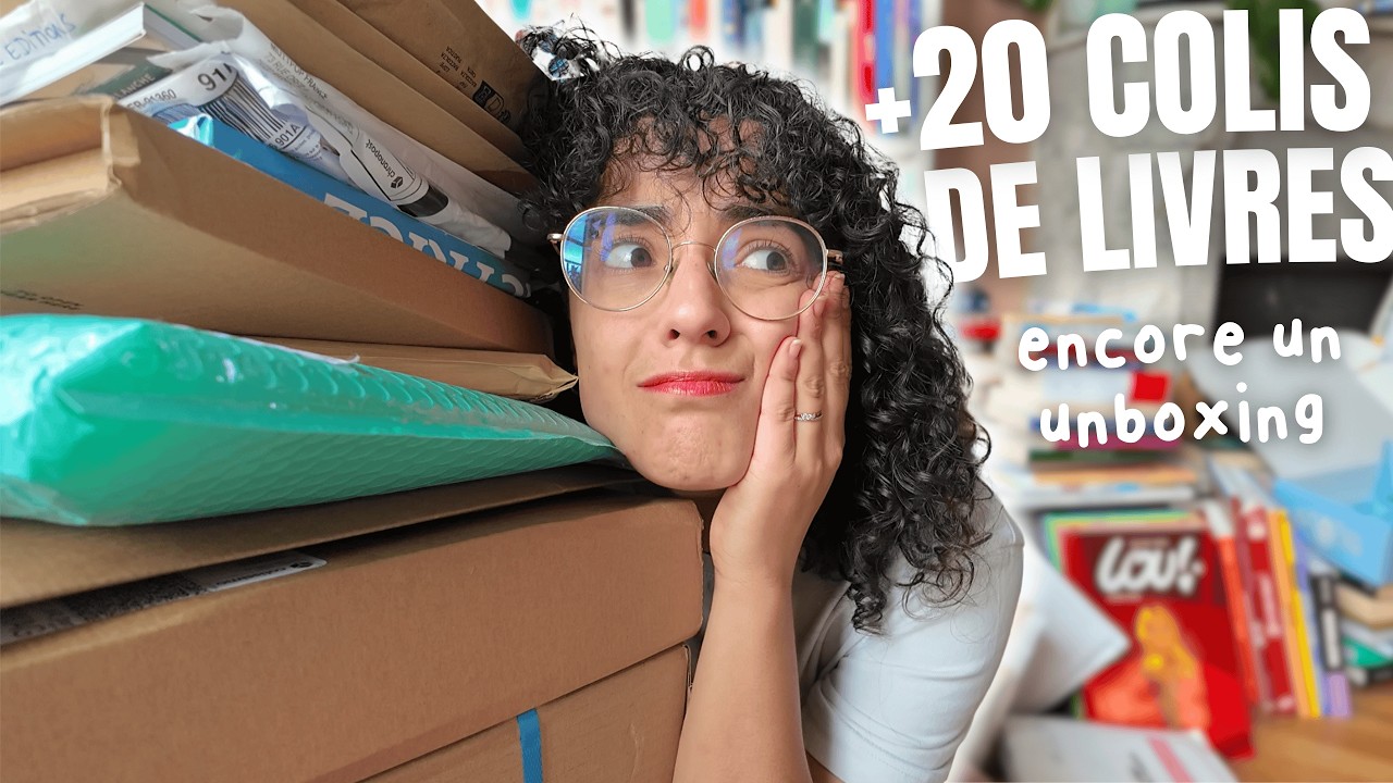 ENCORE un UNBOXING ?? 🤫📚 +20 colis de LIVRES 📖