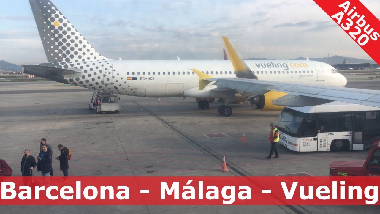 Vuelo Barcelona - Málaga en Vueling - aerolínea low cost española