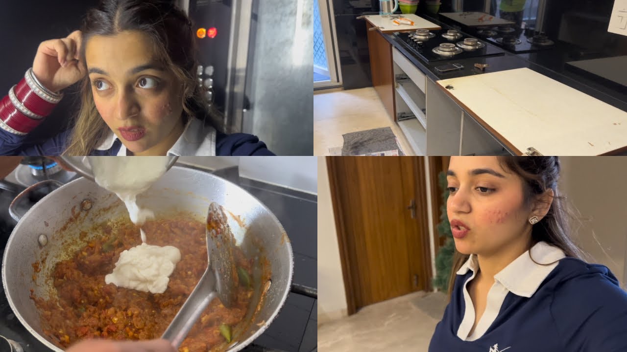 New Kitchen hogyi ready..@simankijappi 