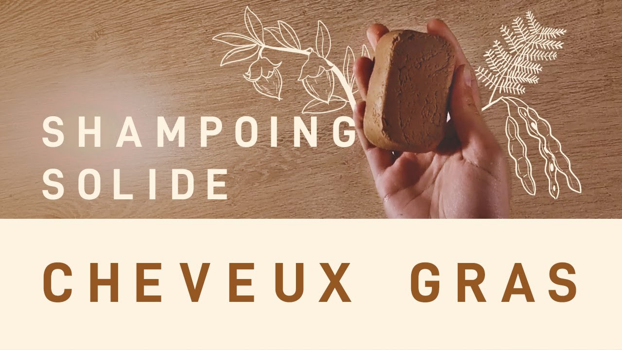 Shampoing solide, poudre de shikakaï & huile de jojoba | Cheveux gras | DIY Alternative ZÉRO DÉCHET