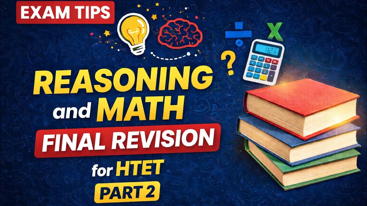 HTET REASONING MATH MARATHON#htet #pgt #tgt #prt #marathon 