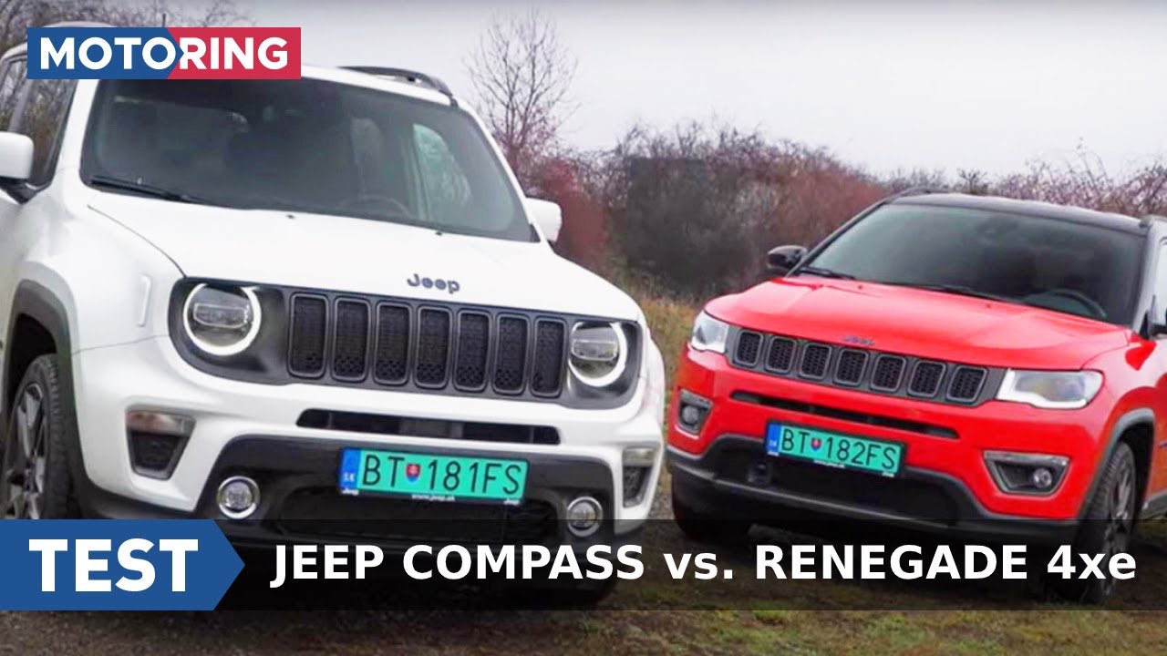 Test auta: Jeep Compass vs. Jeep Renegade 4xe | Motoring TA3