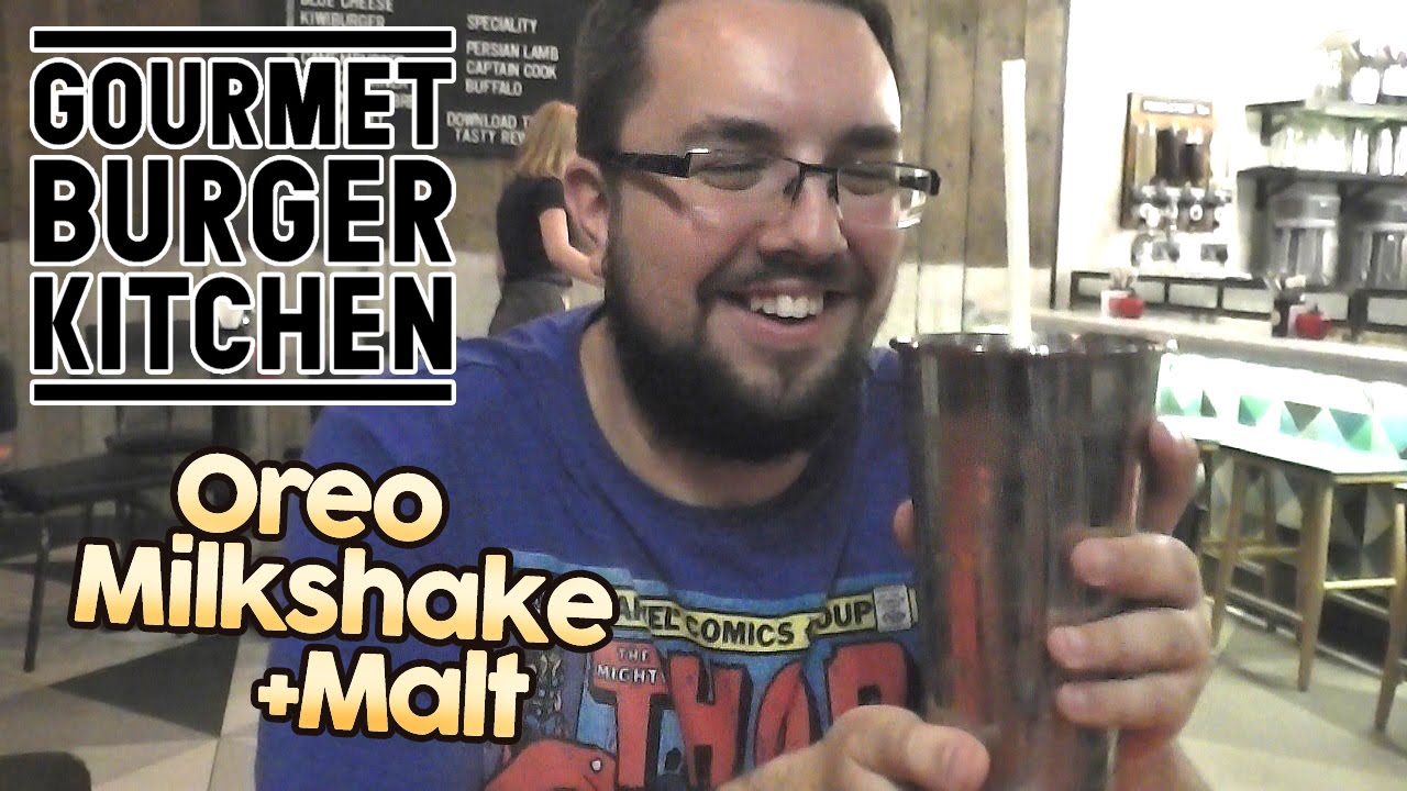 Oreo Milkshake +Malt Review | Gourmet Burger Kitchen