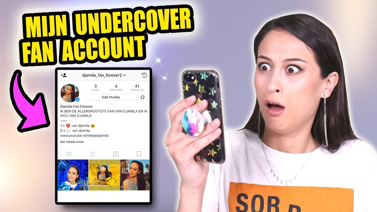 EEN NEP FAN ACCOUNT VOOR MEZELF MAKEN OM MET FANS TE PRATEN!