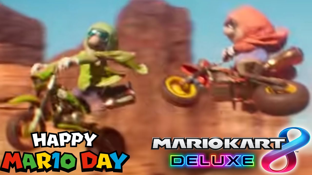 Bike ridin w/ The Mario Bros - Mario Kart 8 Deluxe Online