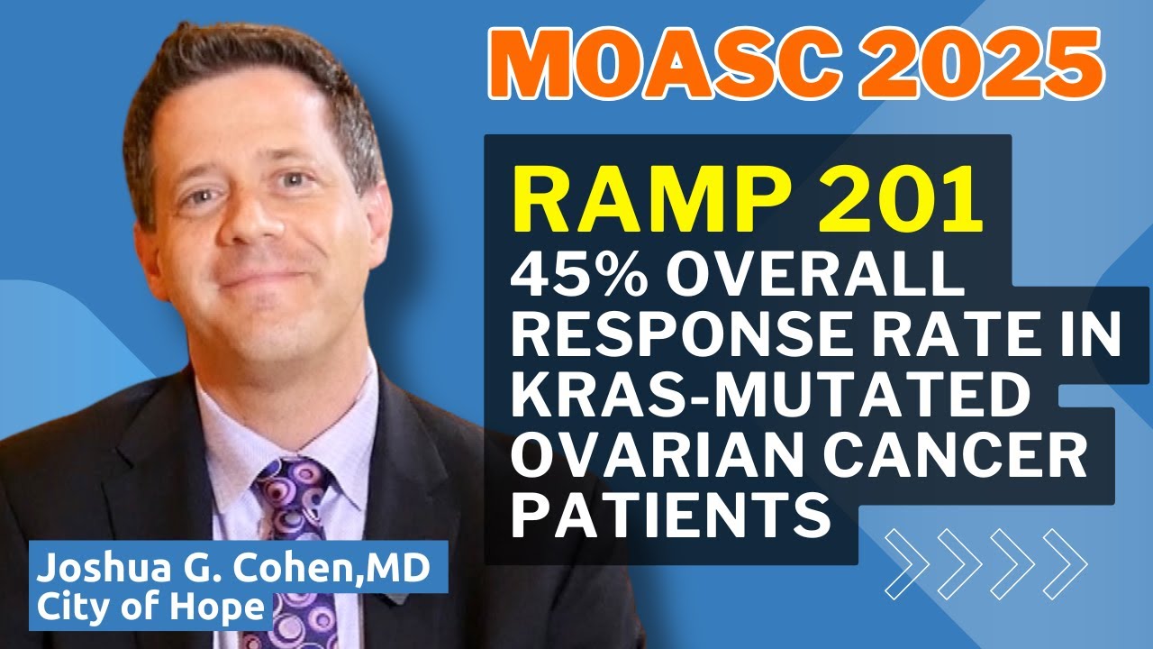What are the key insights from ASCO 2025 on ovarian cancer?