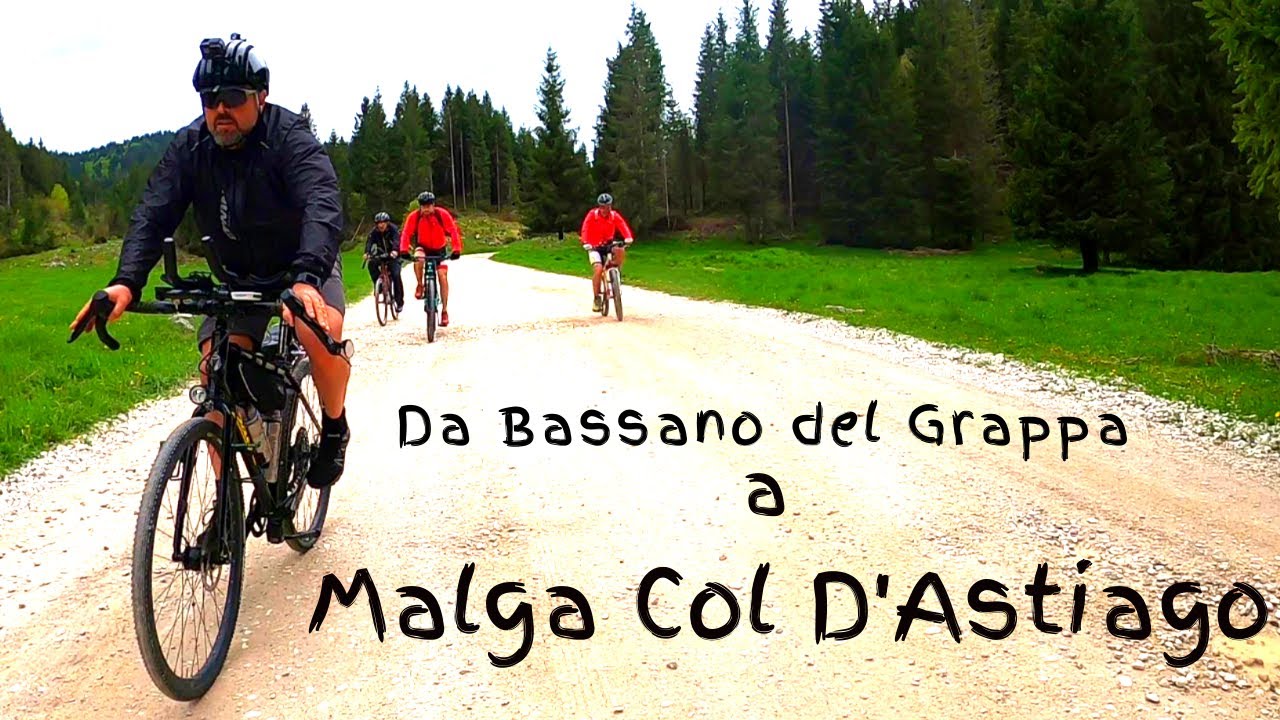Da Bassano del Grappa a Malga Col D'Astiago in bici -itinerario storico turistico-