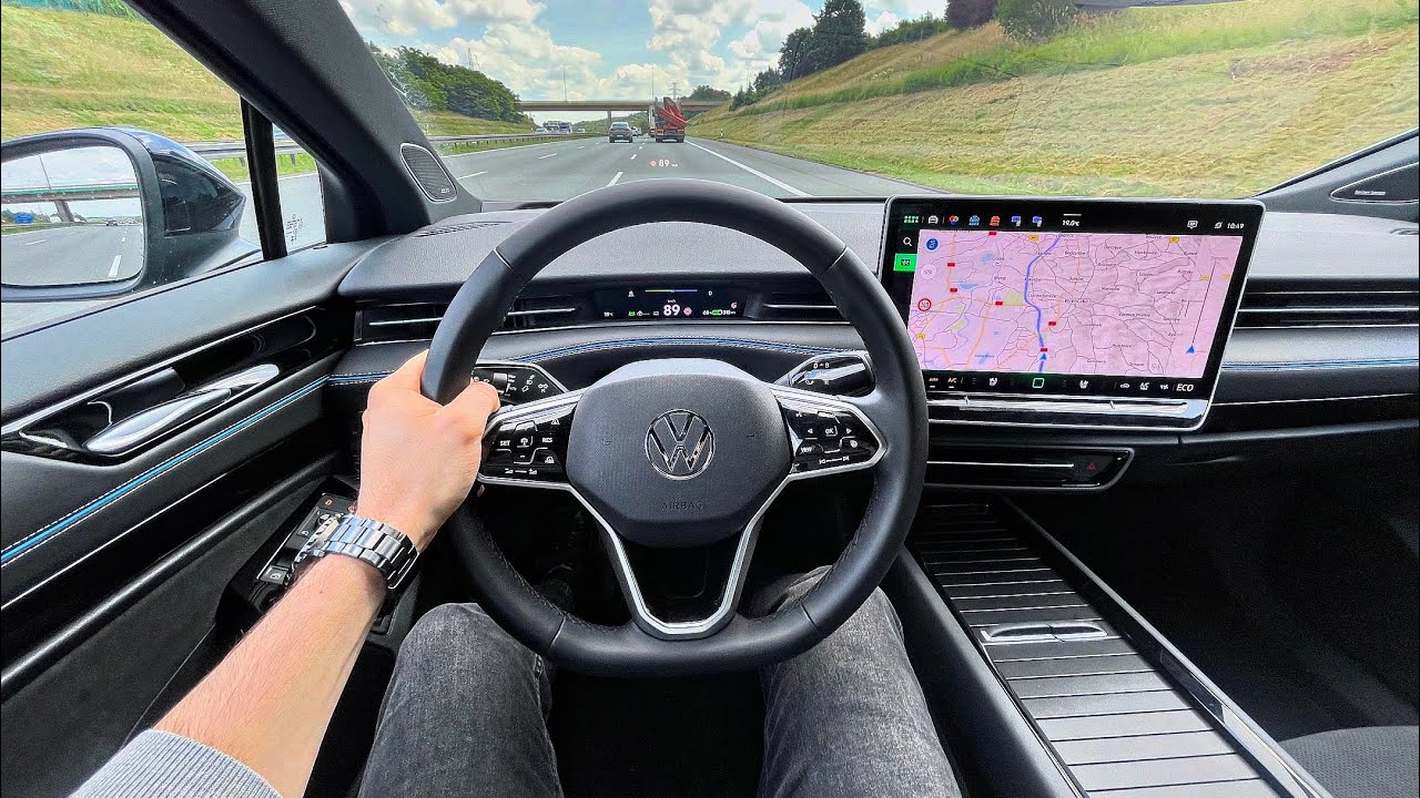 2024 Volkswagen ID.7 [286 HP] | Test Drive #189 POV Driver. TV