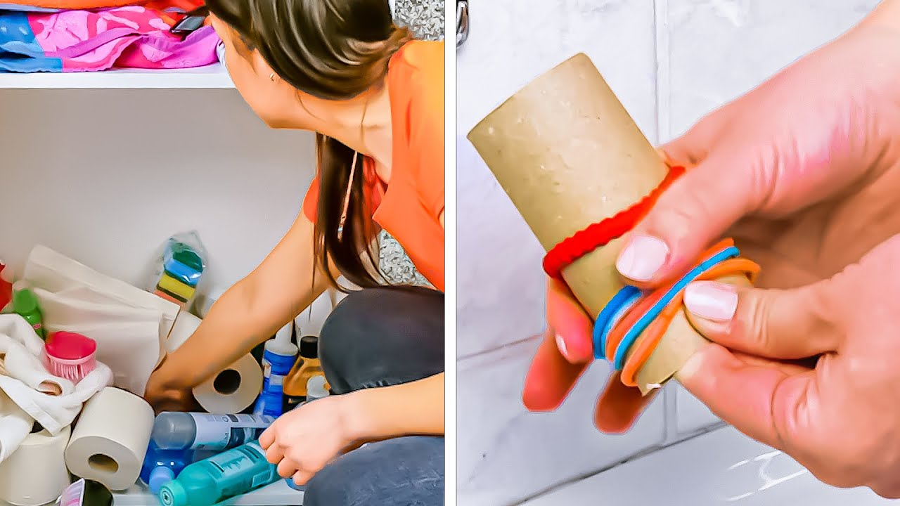 Organisation DIY : des idées simples et rapides pour la salle de bains et la cuisine