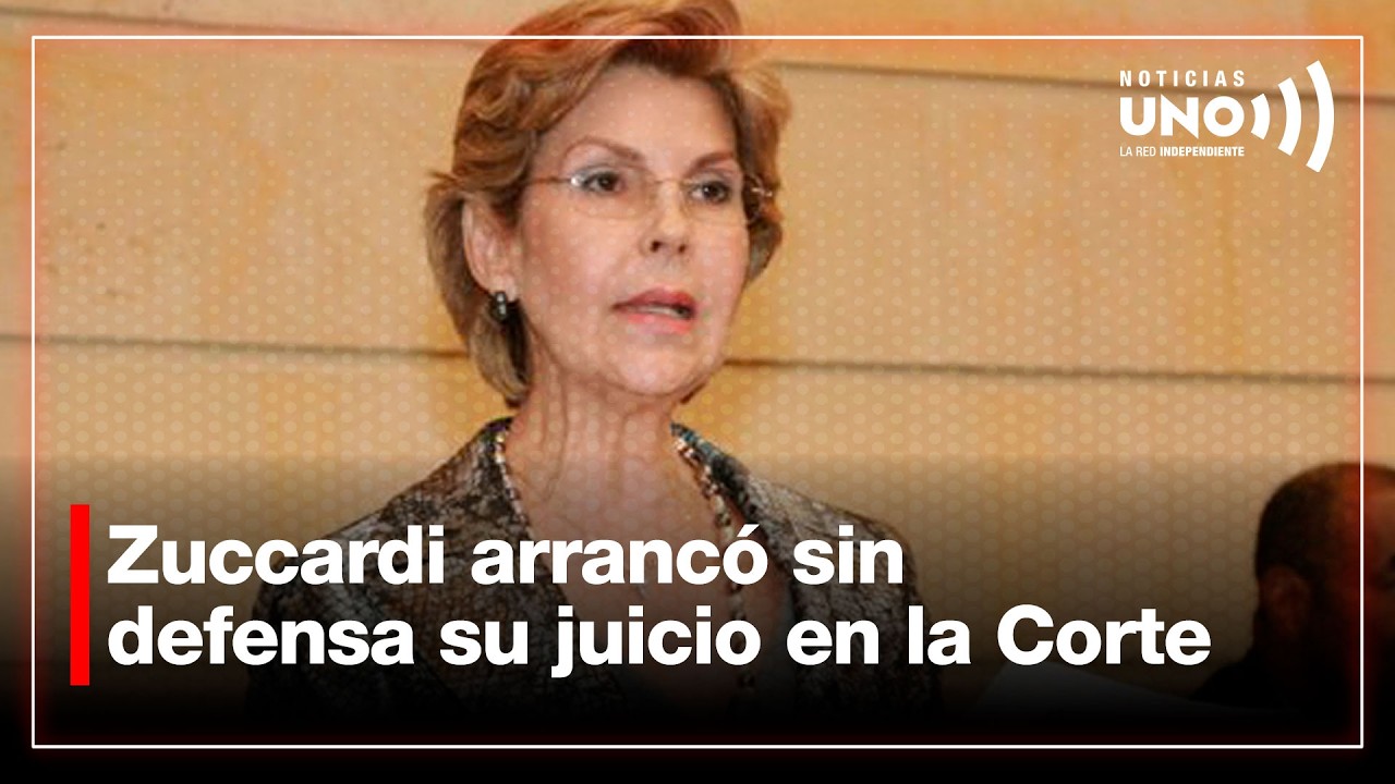 Piedad Zucardi arrancó su defensa frenando la audiencia por falta de defensa | Noticias UNO