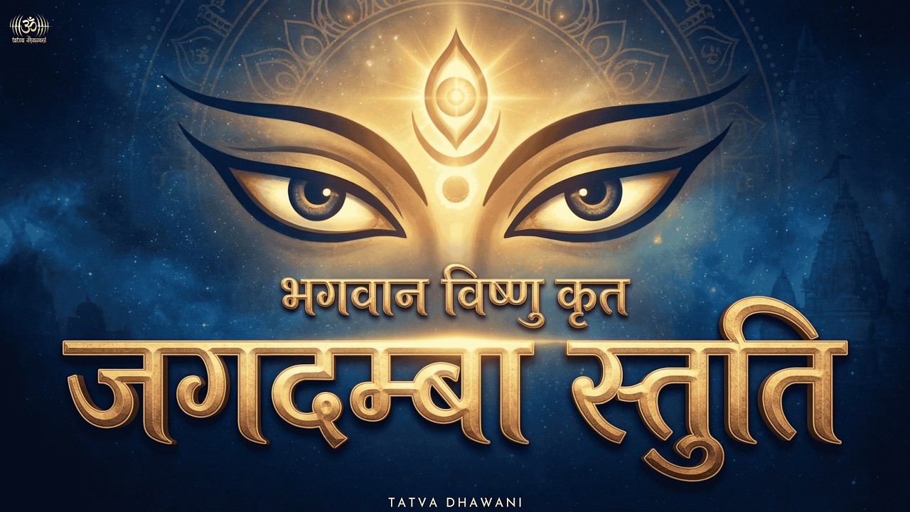 भगवान विष्णु कृत शक्तिशाली देवी स्तुति | Most Powerful Jagadamba Stuti by Lord Vishnu