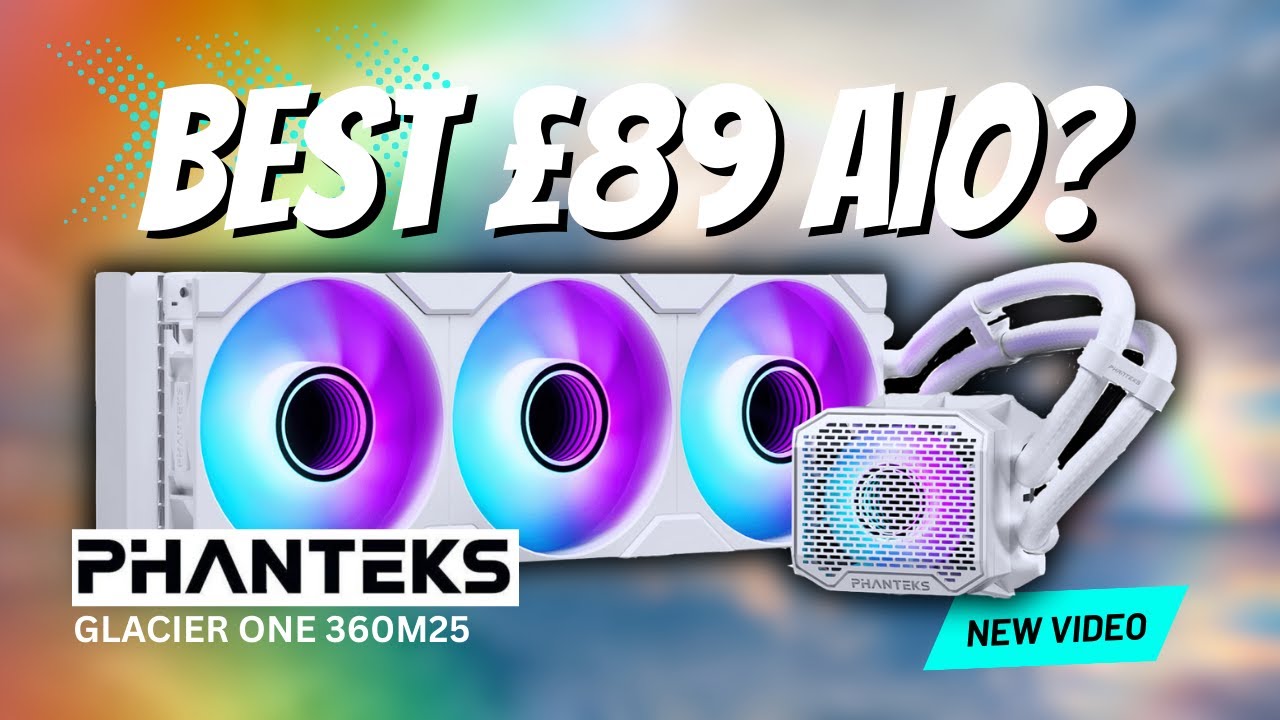 Phanteks Glacier One 360 ​​M25 G2 White AIO — Лучший AIO для AM5?