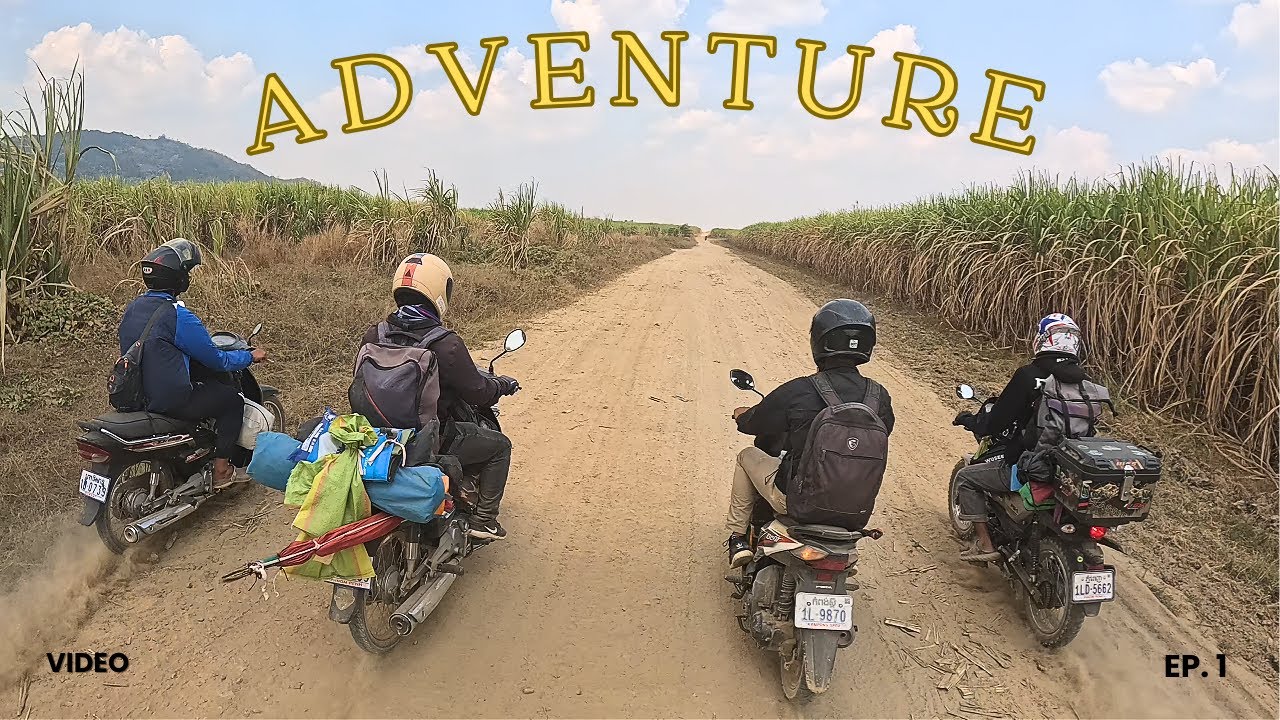 Sugarcane Farm Camping Trip 2Days 1Night—Ep1 |  ដំណើរផ្សងព្រេង​បោះតង់នៅចំការអំពៅ​ ២​ថ្ងៃ​​ ១យប់—ភាគ១