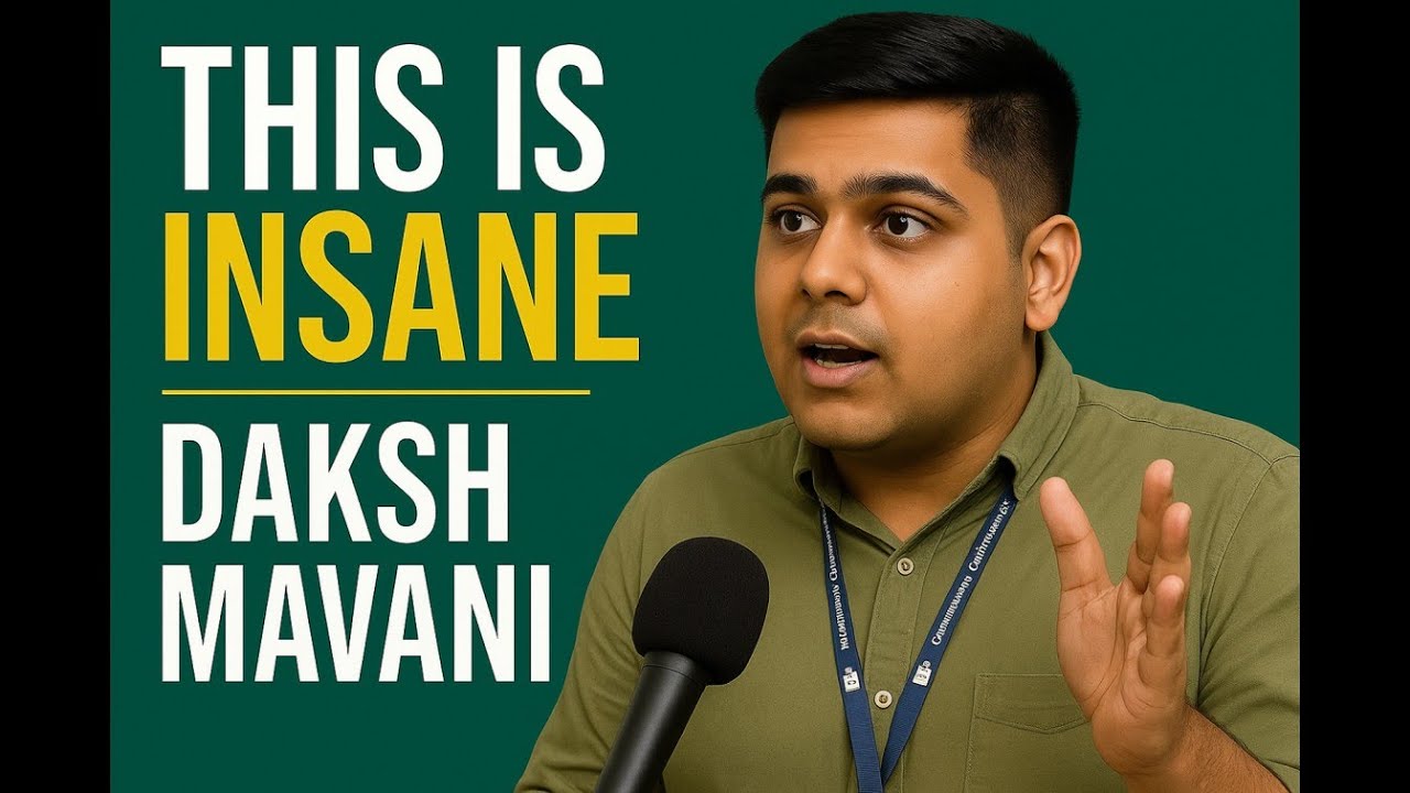 🎙️ The Daksh Mavani Show | EP01 — 