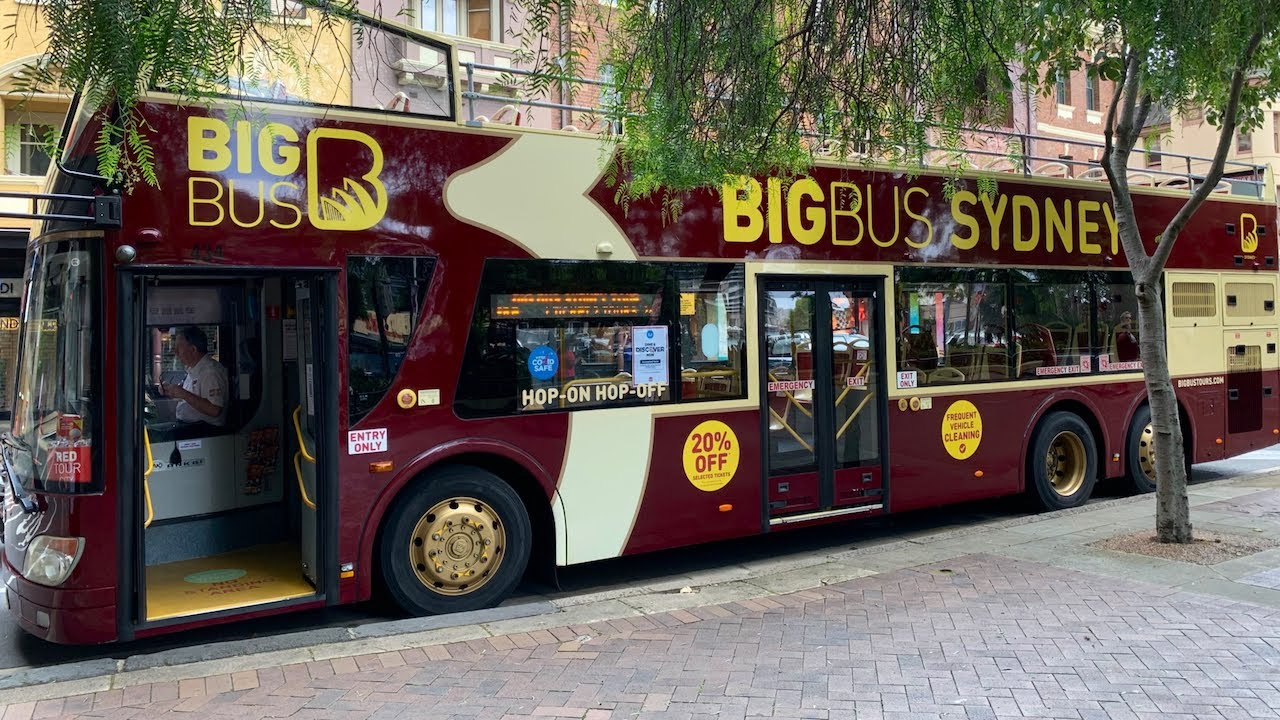 جولة في أشهر أتوبيس في سيدني | Big Bus Sydney Hop-On Hop-Off