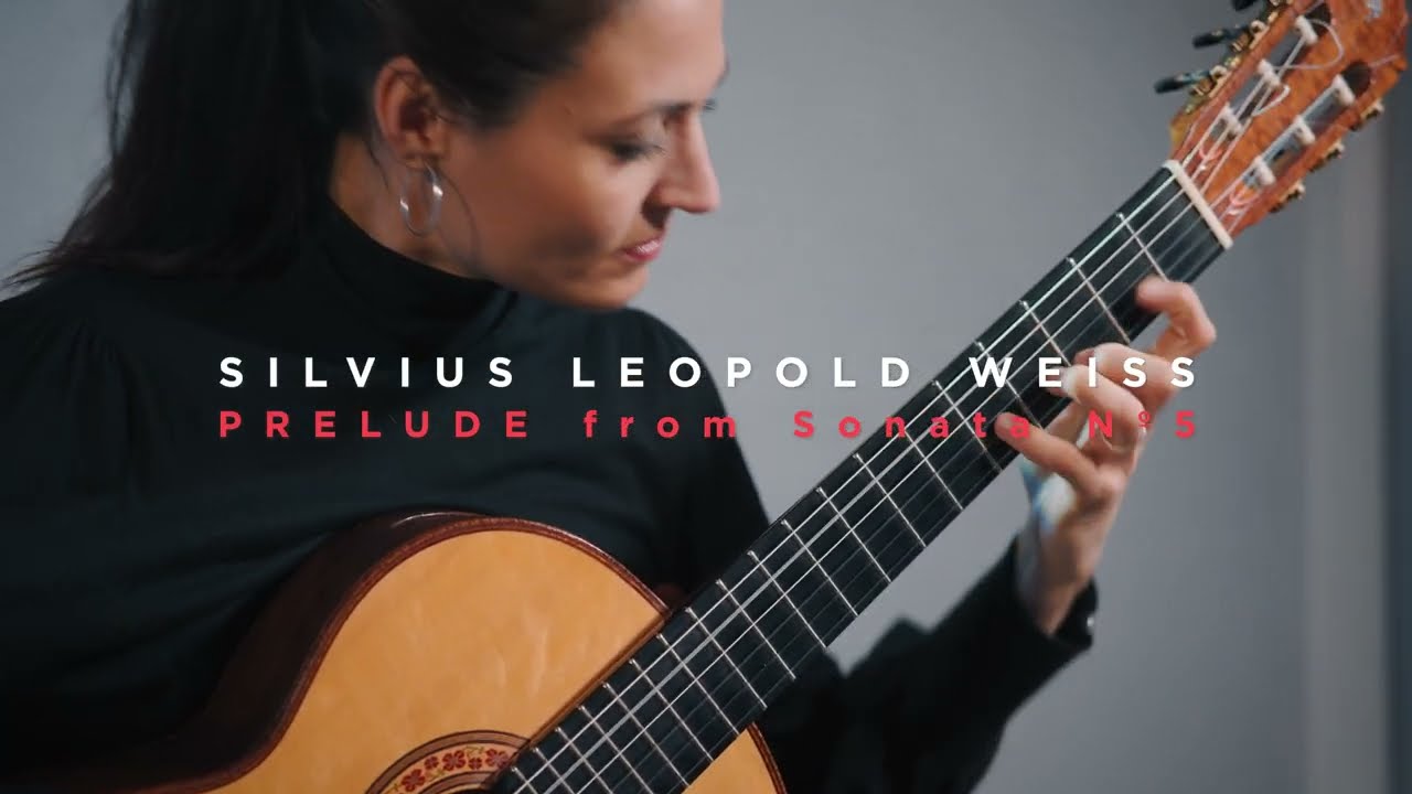 Preludio de la Sonata V de S. L. Weiss, Anabel Montesinos.