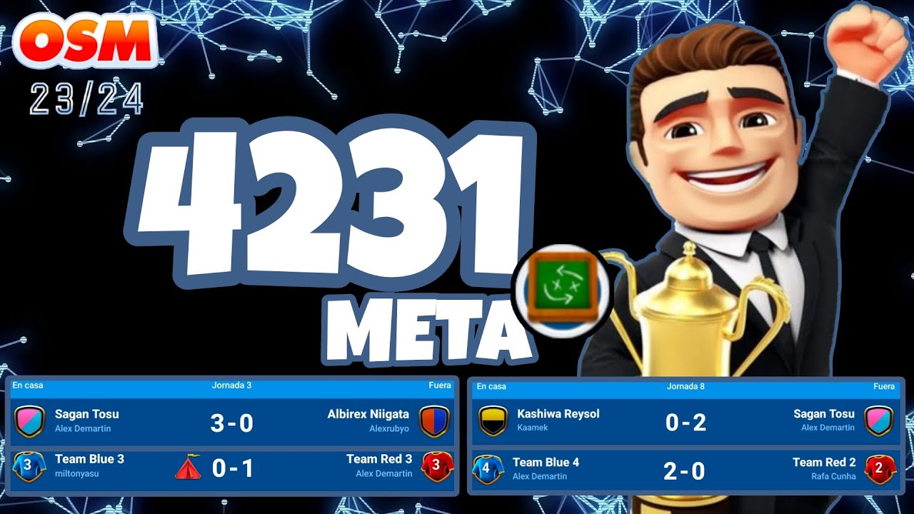 🏆САМЫЙ ЛУЧШИЙ 4231 🏆 | ЛУЧШАЯ ТАКТИКА №4 | ⚽ ОSМ 23/24 ⚽
