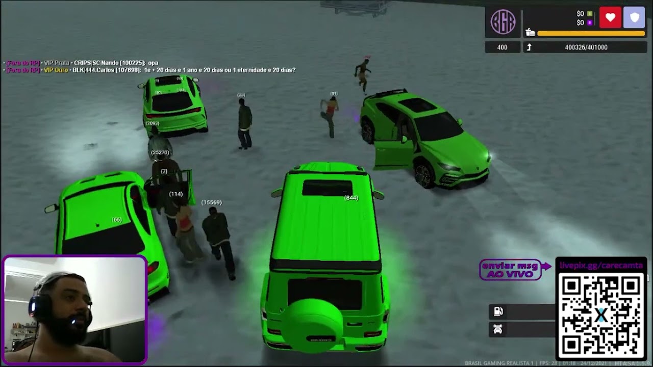 GTA MTA RP - Entrei para a Grove Street e fomos cobrar alguns caras - #BGRRP