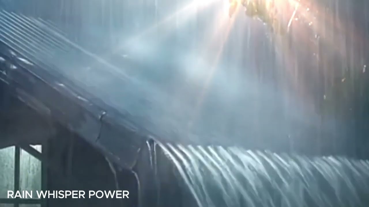 “Rain on Window with Soft Thunder – Soothing Nature Sounds for Concentration,  Long Nights