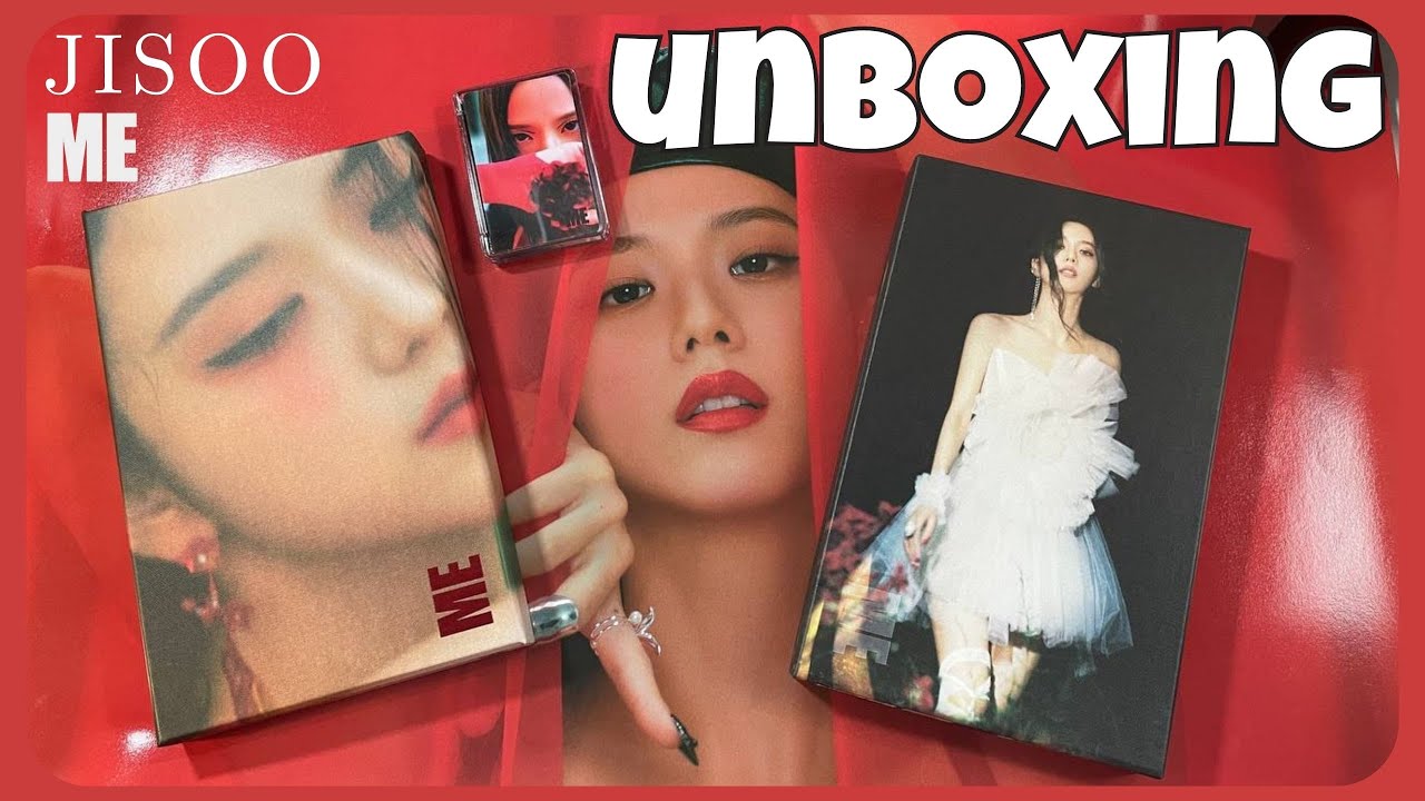 UNBOXING ALBUM JISOO ME - STANDARD SET + TAG VERSION