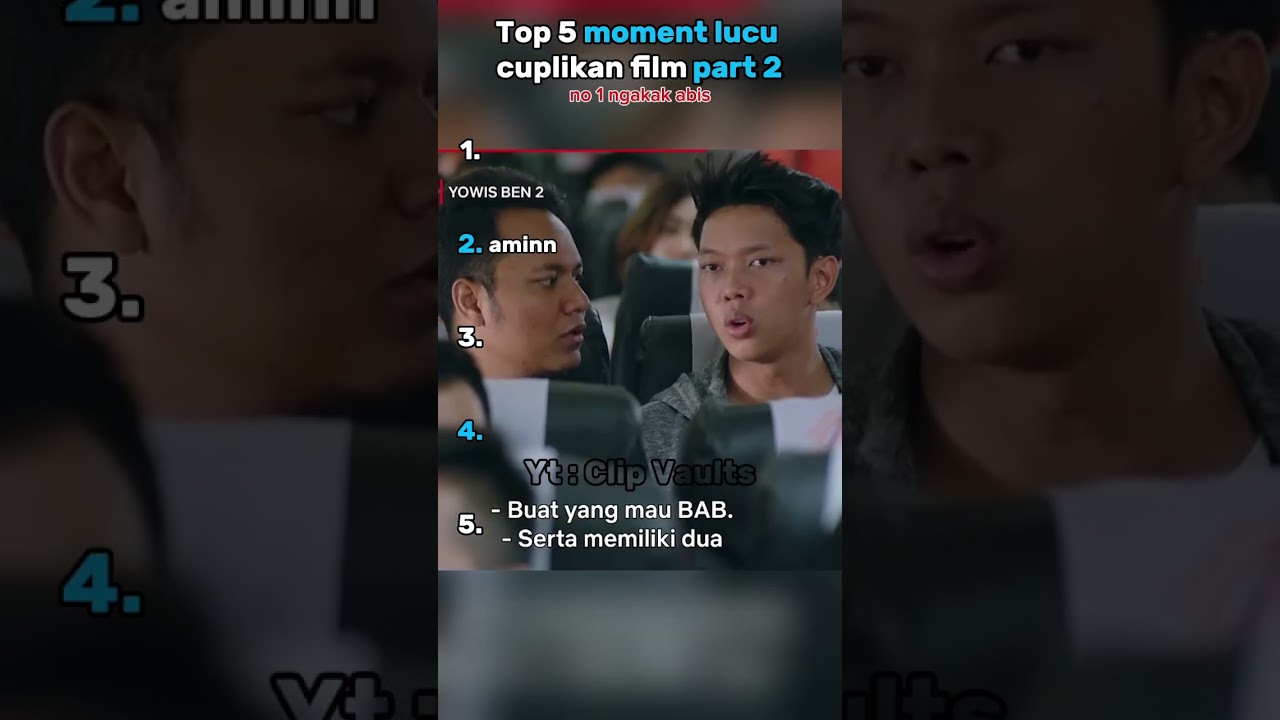 top 5 moment lucu cuplikan film part 2 #shorts #top5 #cuplikanfilm