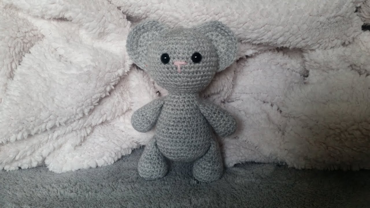 Tuto souris amigurumi