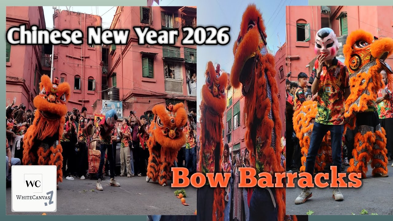 Lunar New Year Celebration In Kolkata 2026✨ || Bow Barracks  || Subscribe ✅For Support. 