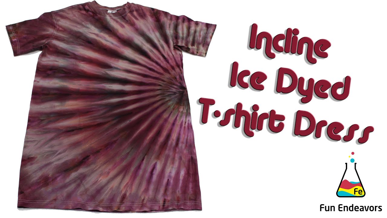 Tie Dye Design:  Incline Ice Dye Tie Dye Dress