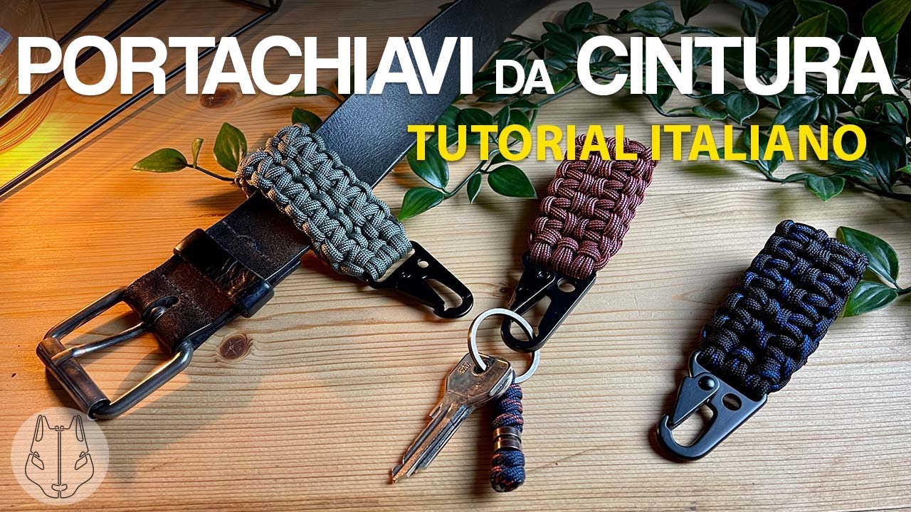 Portachiavi da cintura in Paracord - Tutorial Italiano 08