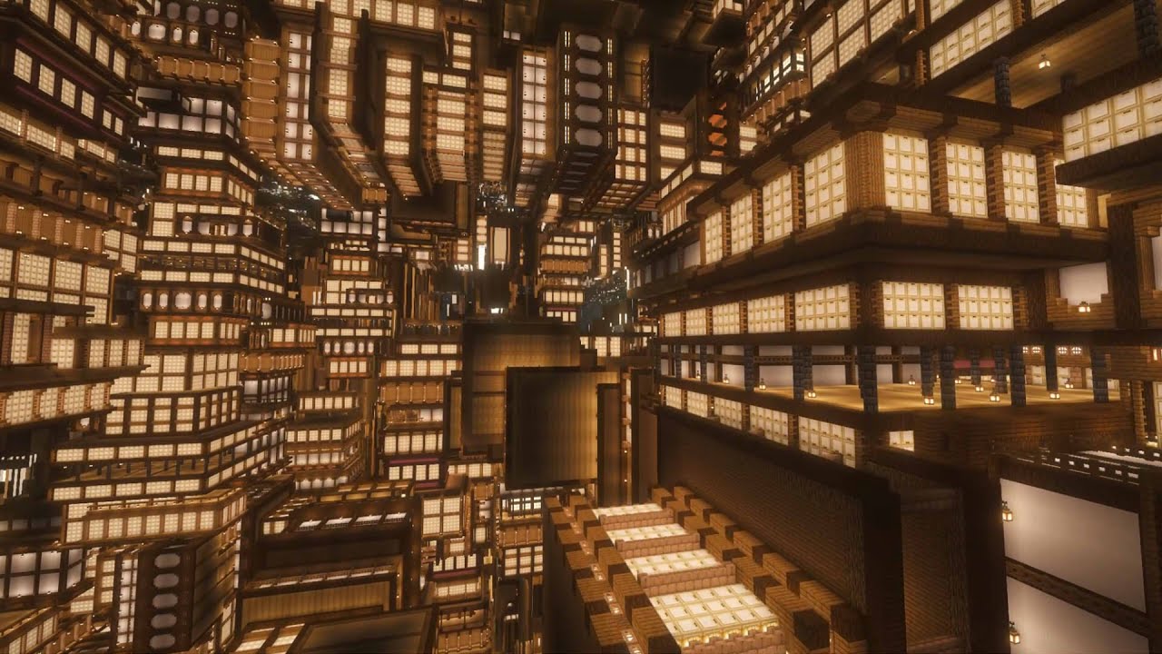 I Made the Infinity Castle From Demon Slayer in Minecraft