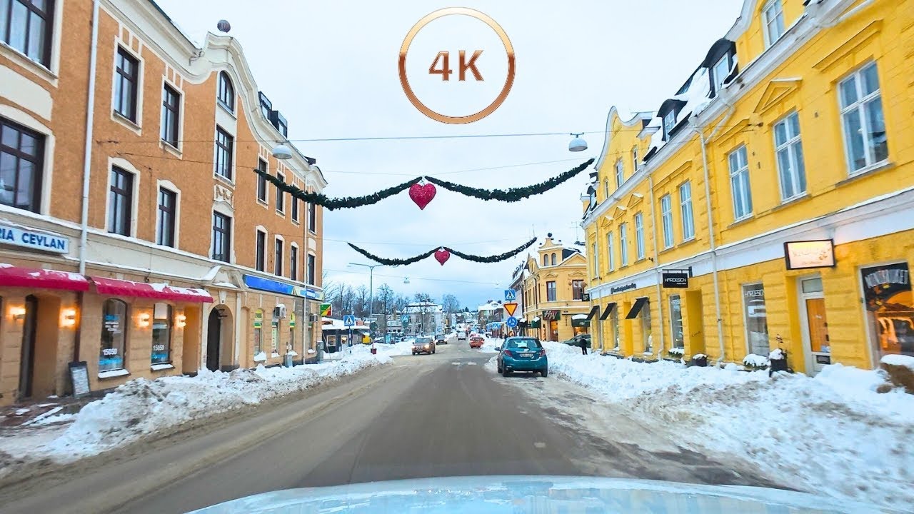 Driving in Sweden – Exploring Åmål, a Beautiful Small Town