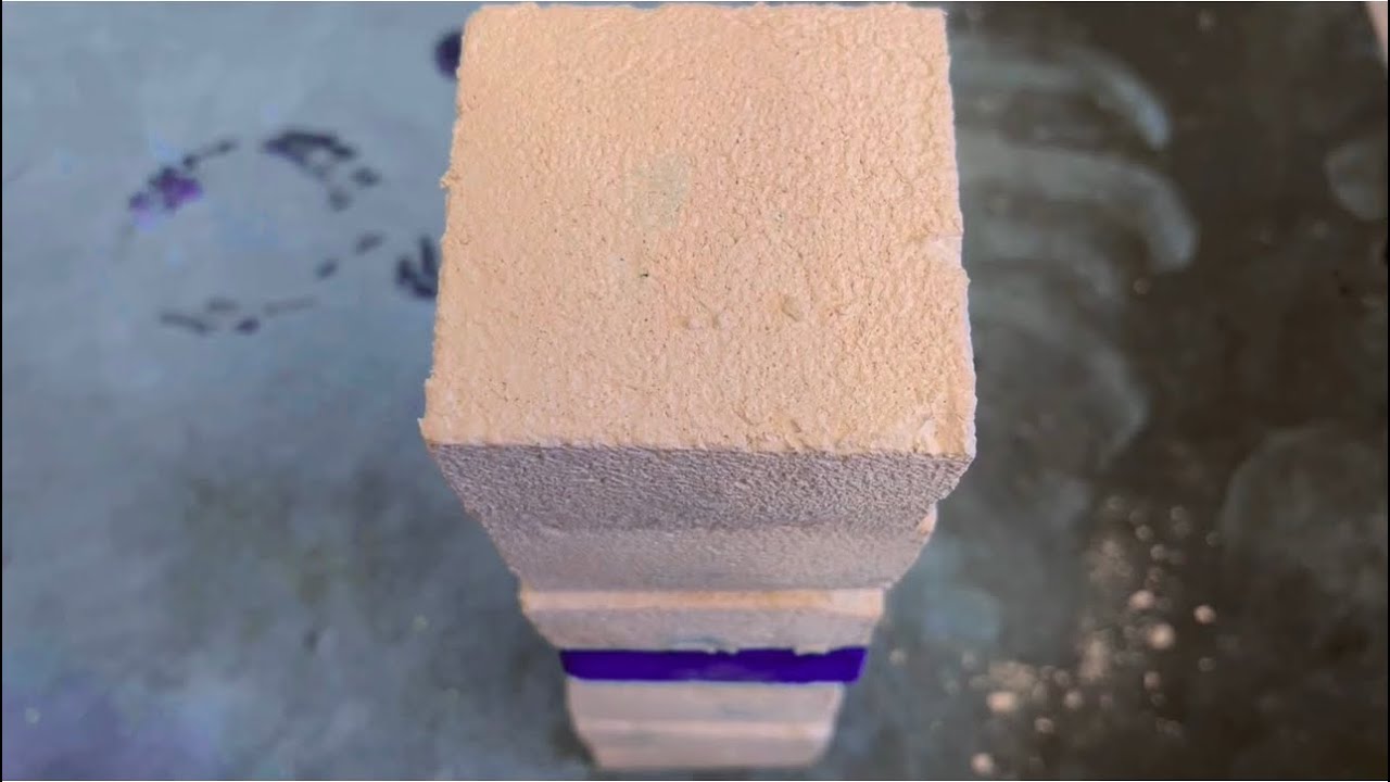 Hydrophobic hm blocks 🍃💜🍃gym chalk asmr