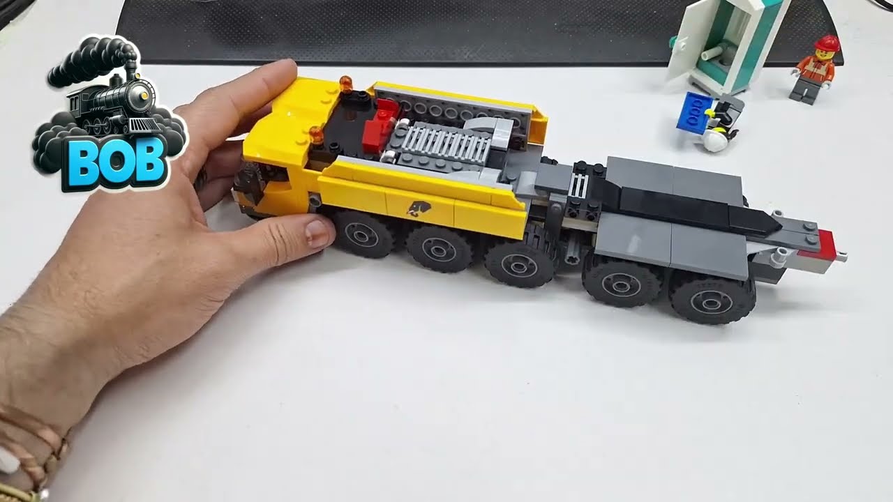 SPEED BUILD - LEGO 60409 MOBILE CONSTRUCTION CRANE