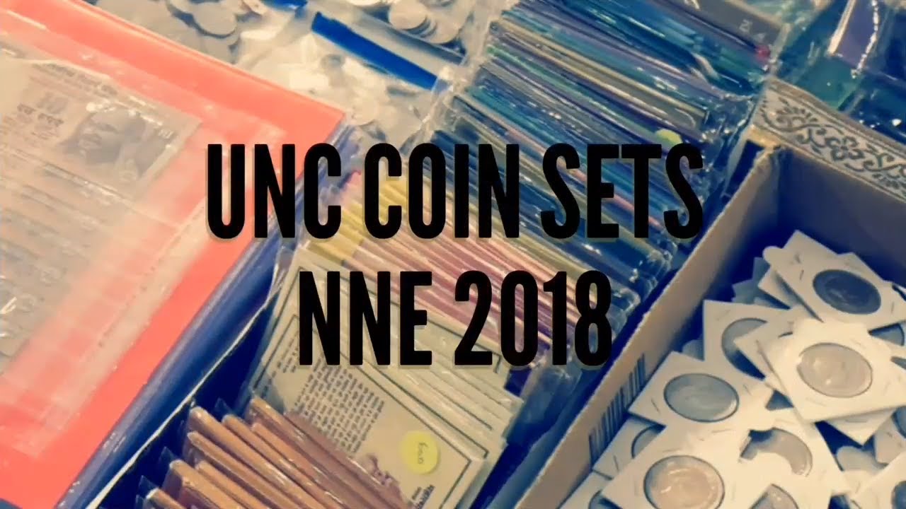 UNC Coin Sets Collection at NNE 2018