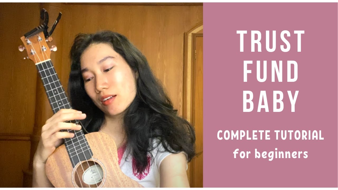TXT - Trust Fund Baby (UKULELE TUTORIAL) by Chairia Tandias