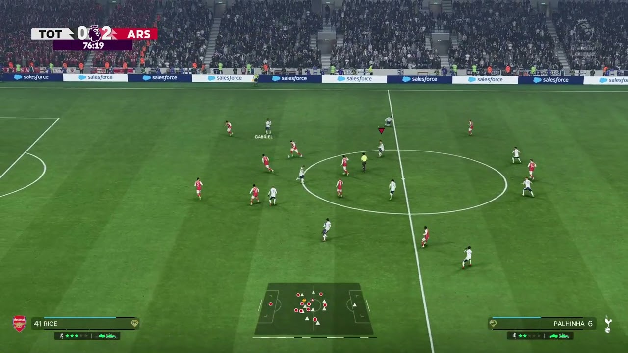 Tottenham vs Arsenal- 2nd Half Highlights