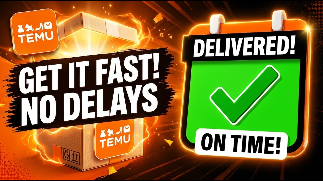 How to Order on Time on Temu: 2026 Delivery Guide