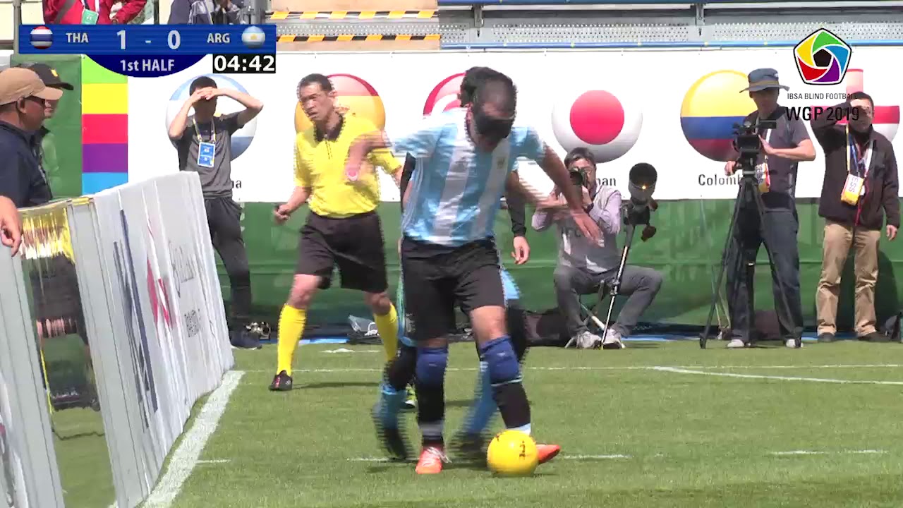 【Highlights】Argentina vs Thailand - IBSA Blind Football World Grand Prix 2019