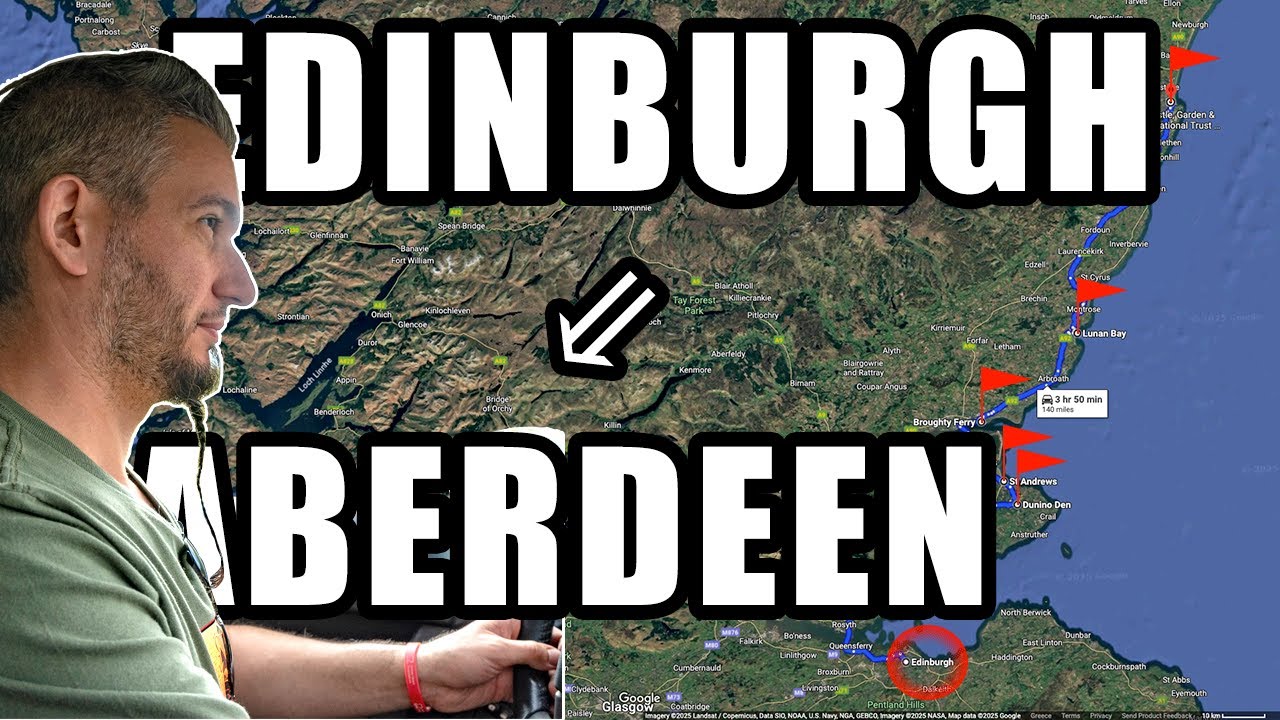 Visiting an ancient site of PAGAN and DRUIDIC worship 🔯🧙🏼‍♂️ Edinburgh – Aberdeen Road Trip 🚙