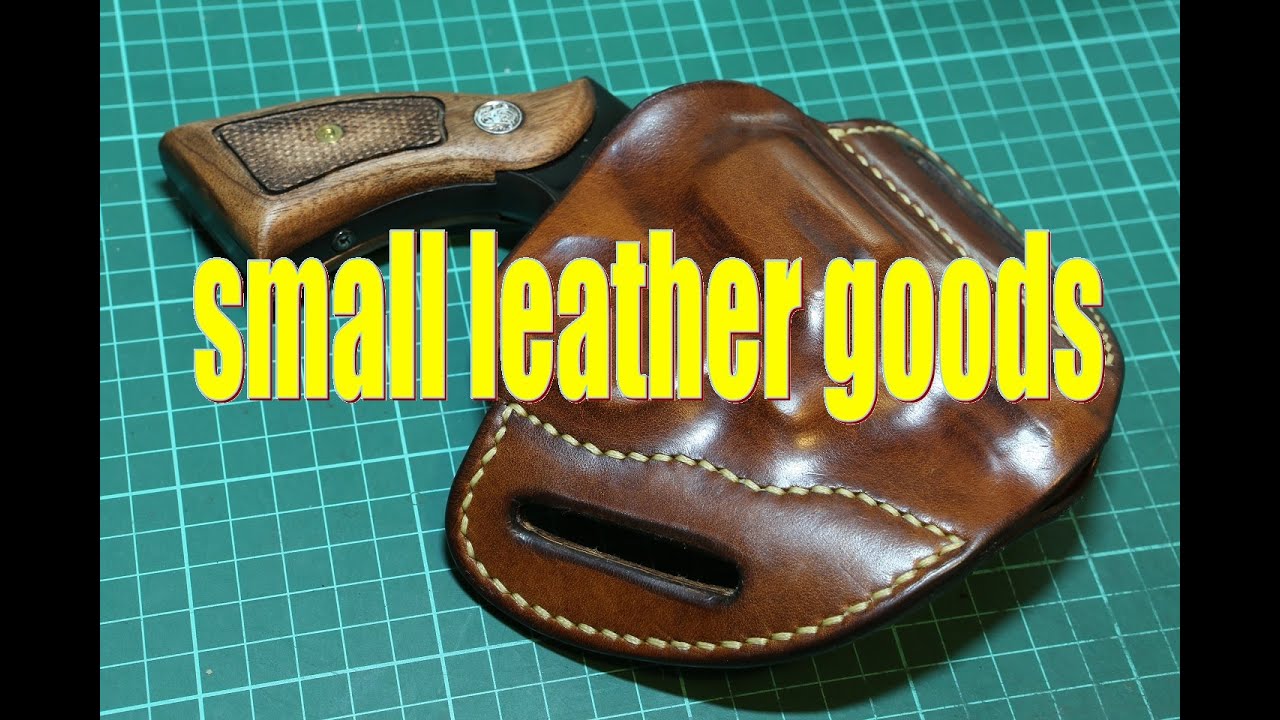 making a pancake holster for Smith & Wesson M10 snubnose