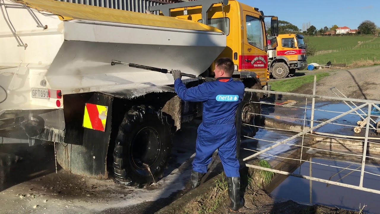 Nerta Active Diamond Washing A Bulk Spreader In New Zealand