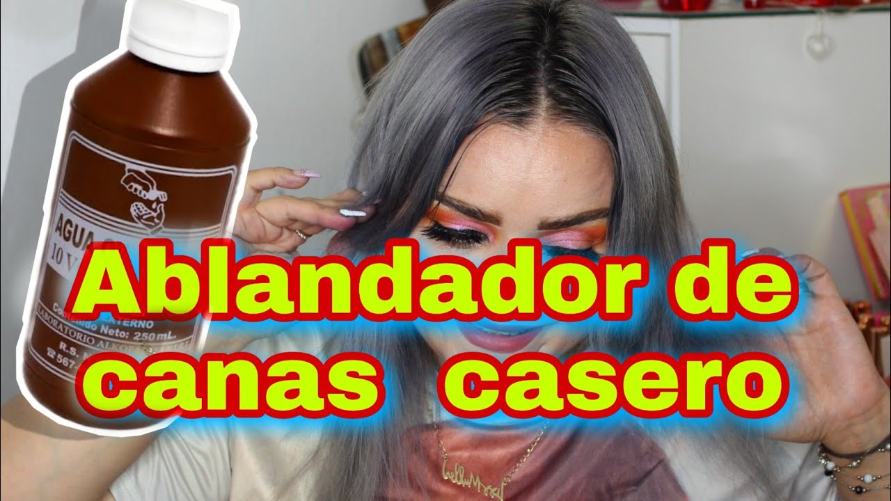 COMO ABLANDAR CANAS EN CASA/ PORQUE NO SE TI&Ntilde;EN LAS CANAS