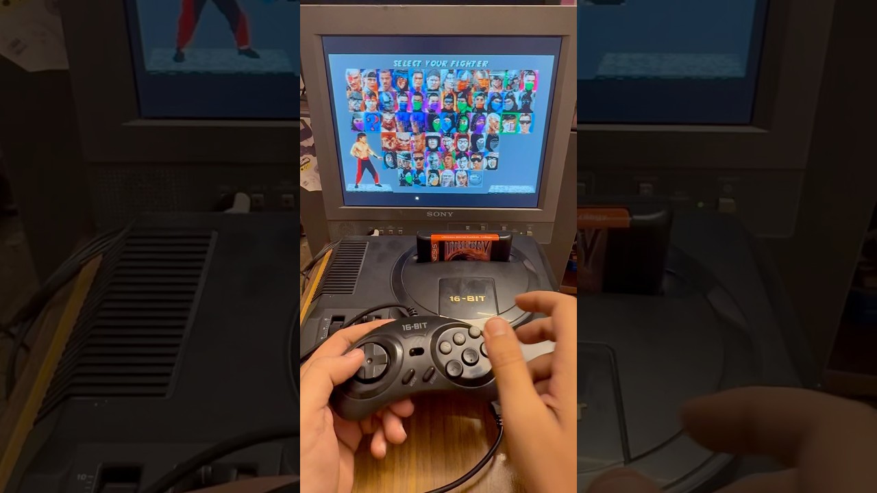 MORTAL KOMBAT TRILOGY SEGA MEGA DRIVE
