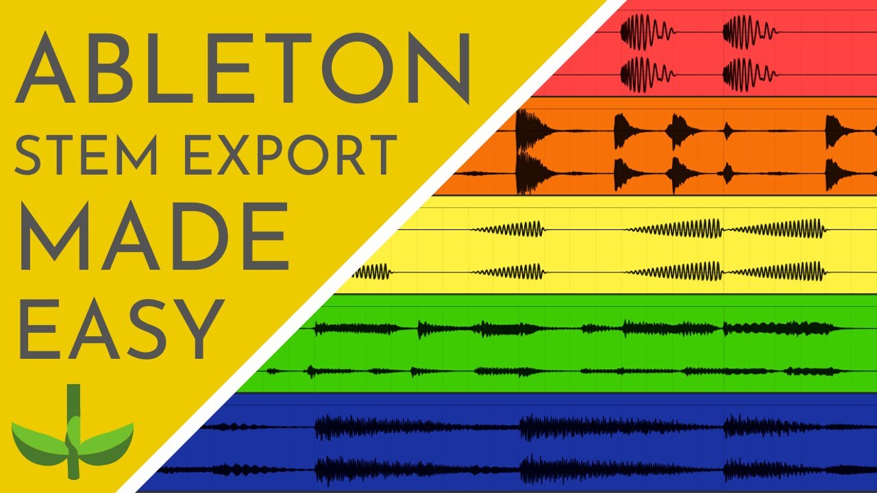 Ableton Stem Export Made Easy