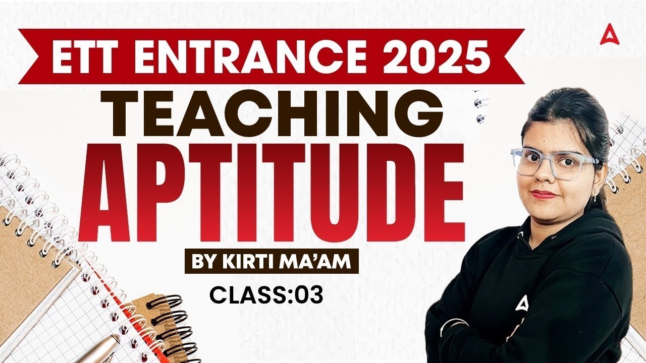 ETT Entrance Exam Preparation 2025 | ETT Teaching Potential | By Kirti Mam