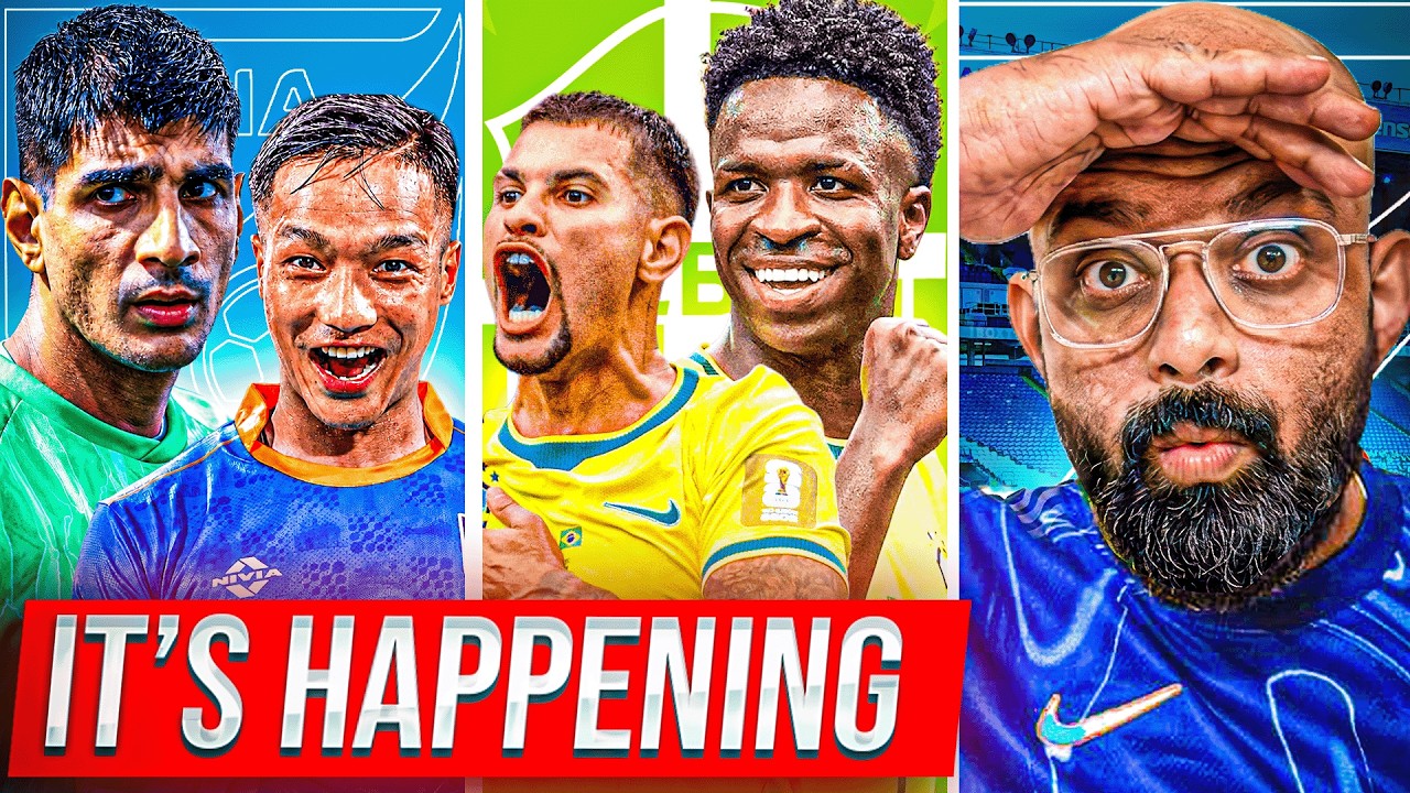India to play Brazil | FIFA Selling Football?!