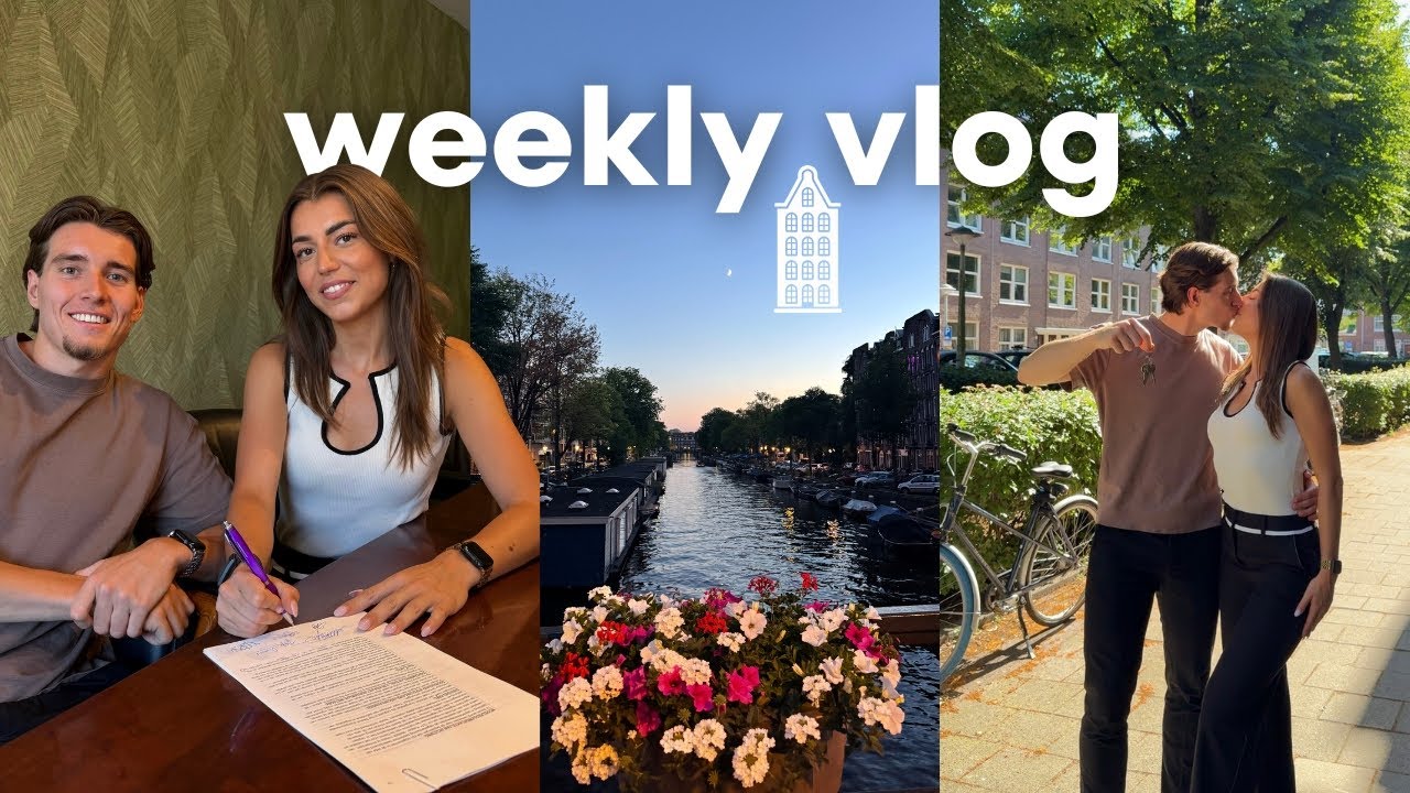 I'M BACK!!!! Wij hebben een huis gekocht in Amsterdam! + life updates