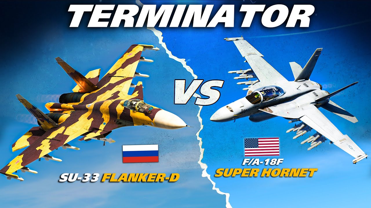 Narrow Margins | Su-33 Flanker-D Vs F/A-18F Super Hornet | Digital Combat Simulator | DCS |