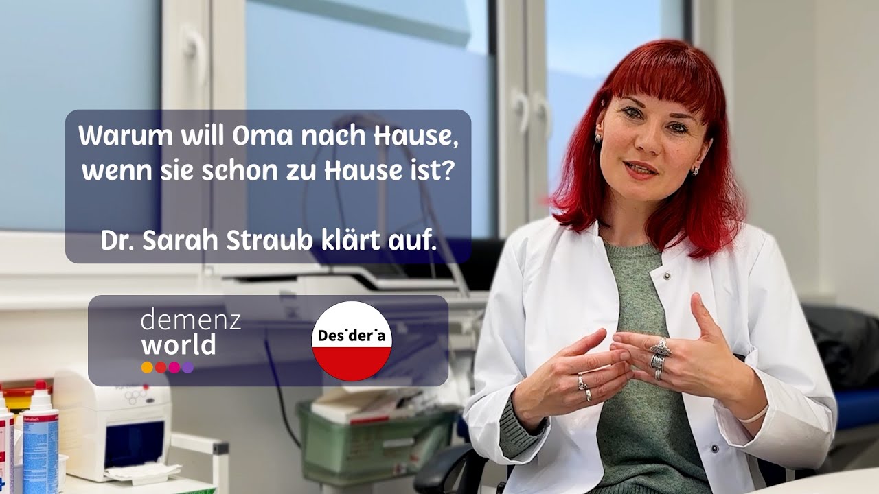 Warum will Oma nach Hause, wenn sie zu Hause ist? | Demenz verstehen: Frag Dr. Sarah Straub!
