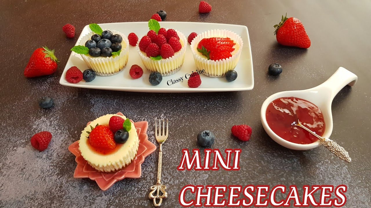 Mini Cheesecakes || Easy Cheesecakes ||